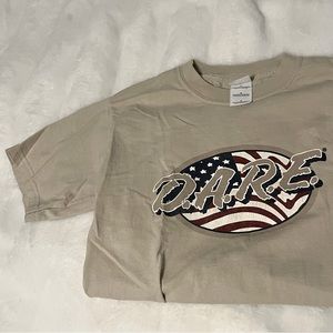 90’s D.A.R.E. Graphic Tee T-shirt Dare Shirt Soft Grunge Tumblr